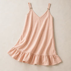 Arrabella V-Neck Mini Dress - Pink - summer dress - Michael Verde - Image 4