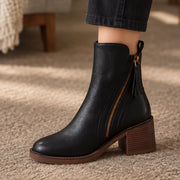 Avalon Women's Leather Ankle Boots - Black - Women's Footwear > Boots > Ankle Boots - Michael Verde - Image 1