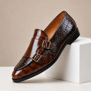 Avenel Formal Leather Loafers - Brown - genuine leather - Michael Verde - Image 4