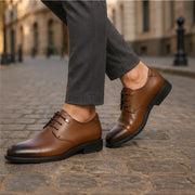 Berwick Leather Derby Shoes - Brown - male - Michael Verde - Image 4