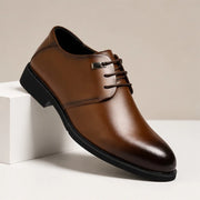 Berwick Leather Derby Shoes - Brown - Men's Footwear > Dress Shoes > Derby Shoes - Michael Verde - Image 1