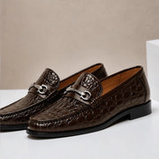 Ellard Leather Loafers - Coffee Brown - leather loafers - Michael Verde - Image 3