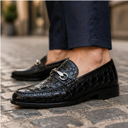 Ellard Leather Loafers - Black - Shoes - Michael Verde - Image 1