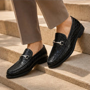 Ellard Leather Loafers - Black - men's loafers - Michael Verde - Image 2