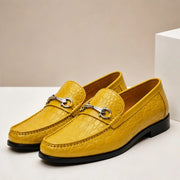 Ellard Leather Loafers - Yellow - leather loafers - Michael Verde - Image 3
