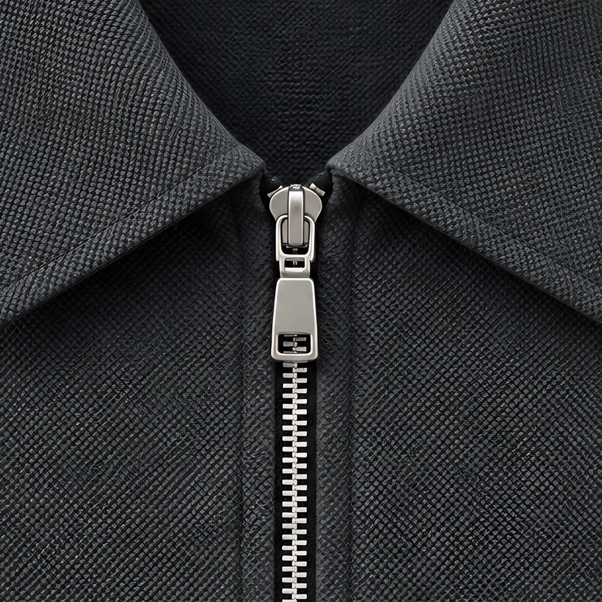 Ellery Men's Textured Woven Zip Jacket - Dark Gray - Product Type: Jackets - Michael Verde - Image 4