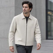 Ellery Men's Textured Woven Zip Jacket - Apricot - Catalog Group: Clothing - Michael Verde - Image 2