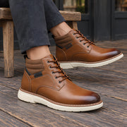 Enzo Men's Leather Chukka Boots - Brown - mens shoes - Michael Verde - Image 2