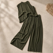 Estelle Two Piece Pants Set - Forrest - two piece set - Michael Verde - Image 3