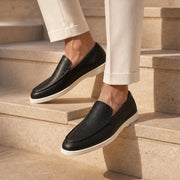 Fairmont Leather Loafers - Black - Shoes - Michael Verde - Image 3