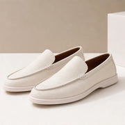 Fairmont Leather Loafers - White - mens shoes - Michael Verde - Image 2