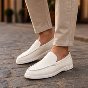 Fairmont Leather Loafers - White - Shoes - Michael Verde - Image 3