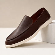 Fairmont Leather Loafers - Dark Brown - Men's Footwear > Loafers - Michael Verde - Image 1