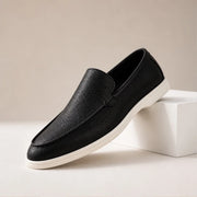Fairmont Leather Loafers - Black - Men's Footwear > Loafers - Michael Verde - Image 1