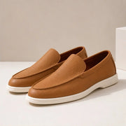 Fairmont Leather Loafers - Brown - mens shoes - Michael Verde - Image 2