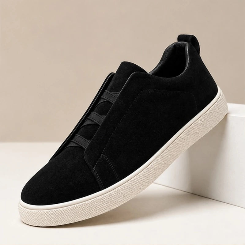 Falston Suede Sneakers - Black - Men's Footwear > Sneakers - Michael Verde - Image 1