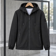 Felix Men's Lightweight Hooded Jacket - Black - Catalog Group: Clothing - Michael Verde - Image 2