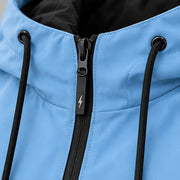 Felix Men's Lightweight Hooded Jacket - Fog Blue - Department: Men - Michael Verde - Image 3