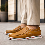 Hatfield Leather Loafers - Tobacco - leather loafers - Michael Verde - Image 4
