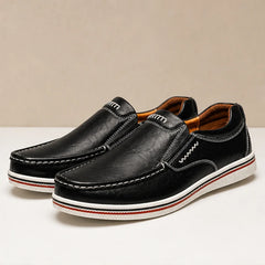 Hatfield Leather Loafers - Black - shoes - Michael Verde - Image 2