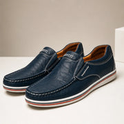 Hatfield Leather Loafers - Deep Blue - shoes - Michael Verde - Image 2