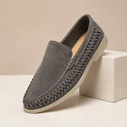 Hatherleigh Suede Loafers - Gray - Shoes - Michael Verde - Image 3