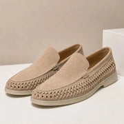 Hatherleigh Suede Loafers - Sand - mens shoes - Michael Verde - Image 2