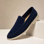 Hatherleigh Suede Loafers - Navy - Shoes - Michael Verde - Image 3