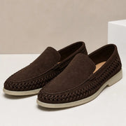 Hatherleigh Suede Loafers - Dark Brown - mens shoes - Michael Verde - Image 2