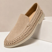 Hatherleigh Suede Loafers - Sand - Shoes - Michael Verde - Image 3