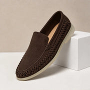 Hatherleigh Suede Loafers - Dark Brown - Shoes - Michael Verde - Image 3