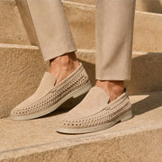 Hatherleigh Suede Loafers - Sand - Men's Footwear > Loafers - Michael Verde - Image 1
