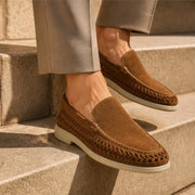 Hatherleigh Suede Loafers - Brown - Men's Footwear > Loafers - Michael Verde - Image 1
