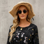 Limisol Maxi Dress - Midnight Garden - women's dress - Michael Verde - Image 2