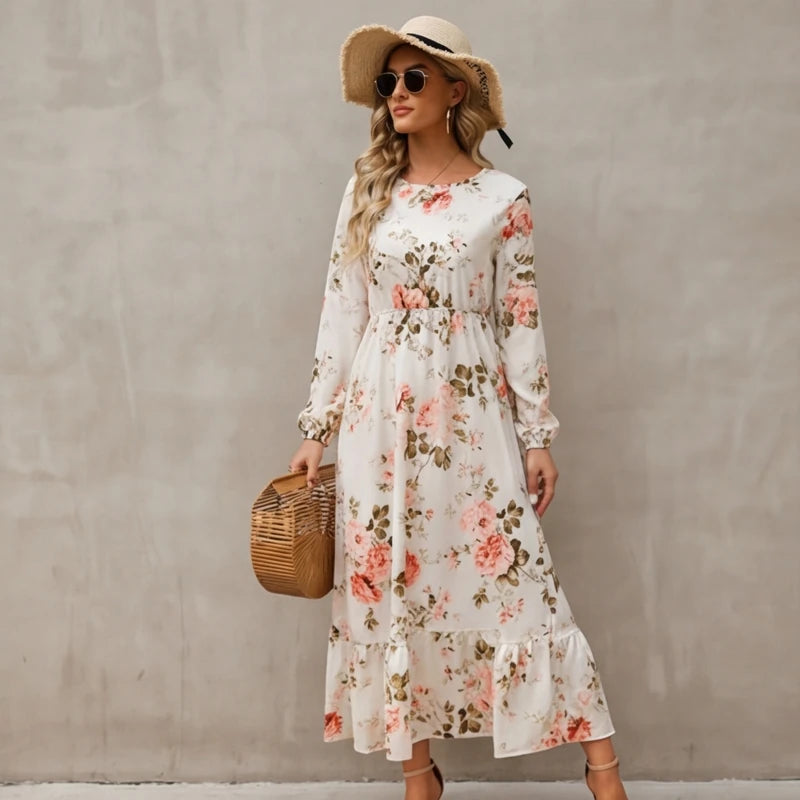 Limisol Maxi Dress - Soft Blossom - Dress - Michael Verde - Image 1