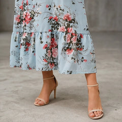 Limisol Maxi Dress - Lake Blue - maxi dress - Michael Verde - Image 3