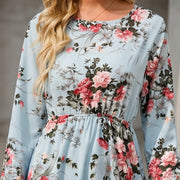 Limisol Maxi Dress - Lake Blue - women's dress - Michael Verde - Image 2