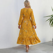 Limisol Maxi Dress - Saffron - women's dress - Michael Verde - Image 2