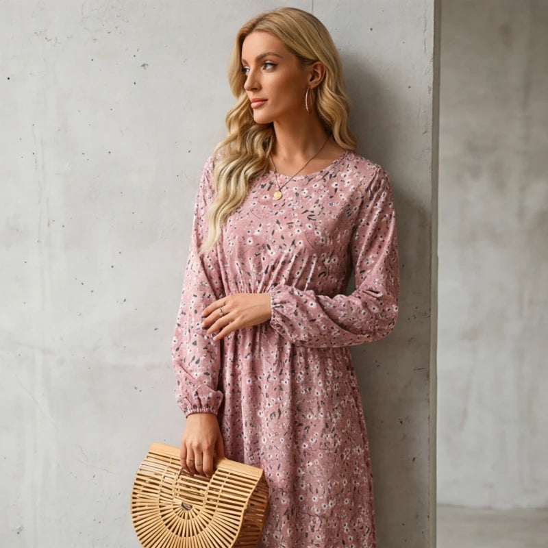 Limisol Maxi Dress - Dusty Rose - maxi dress - Michael Verde - Image 3