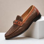Marlow Leather Loafers - Brown - full grain leather - Michael Verde - Image 4