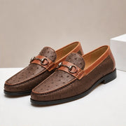 Marlow Leather Loafers - Brown - leather loafers - Michael Verde - Image 3