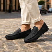 Martinique Leather Loafers - Black - leather loafers - Michael Verde - Image 3