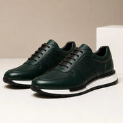 Merrick Leather Sneakers - Green - leather sneakers - Michael Verde - Image 3