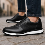 Merrick Leather Sneakers - Black - Sneakers - Michael Verde - Image 1