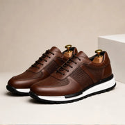 Merrick Leather Sneakers - Brown - leather sneakers - Michael Verde - Image 3