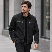 Millbrook Men's Washed Field Jacket - Classic Black - Jacket - Michael Verde - Image 2