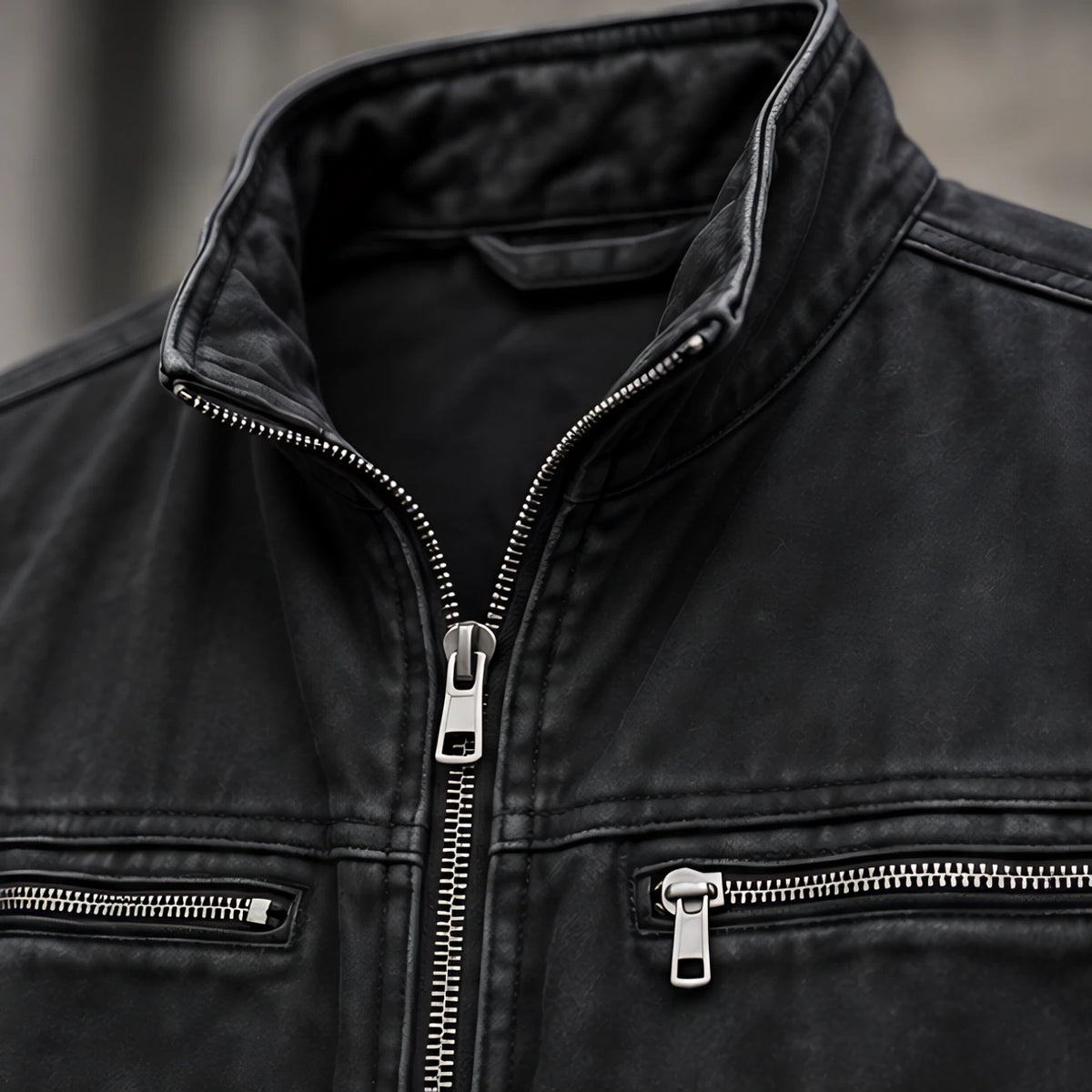 Millbrook Men's Washed Field Jacket - Classic Black - male - Michael Verde - Image 4