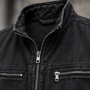 Millbrook Men's Washed Field Jacket - Classic Black - male - Michael Verde - Image 4