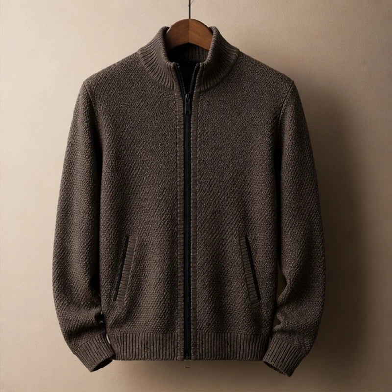 Pascal Textured Knit Sweater - Brown - Department: Men - Michael Verde - Image 3