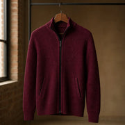Pascal Textured Knit Sweater - Burgundy - Department: Men - Michael Verde - Image 3